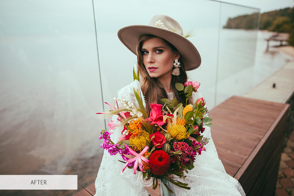 free lightroom preset for wedding gallery